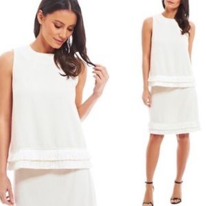 ASOS Top Fashion Union Fringe Jacquard Blouse